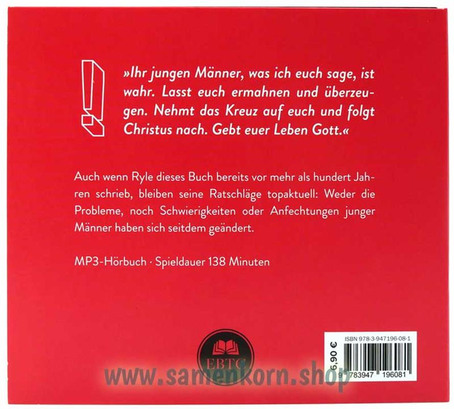 Gedanken für junge Männer / MP3 Hörbuch
