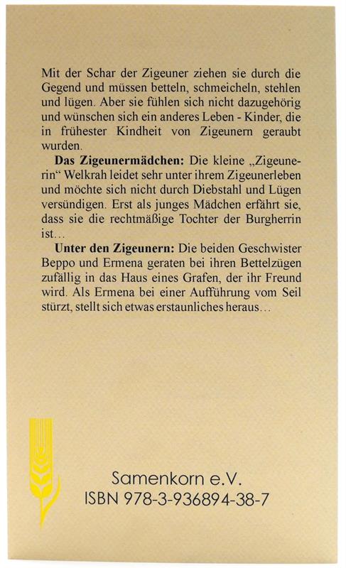 Das Zigeunermädchen / Buch