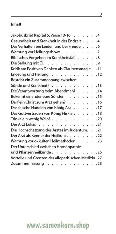 Krankheit, Band 21  Reihe Orientierung / Heft