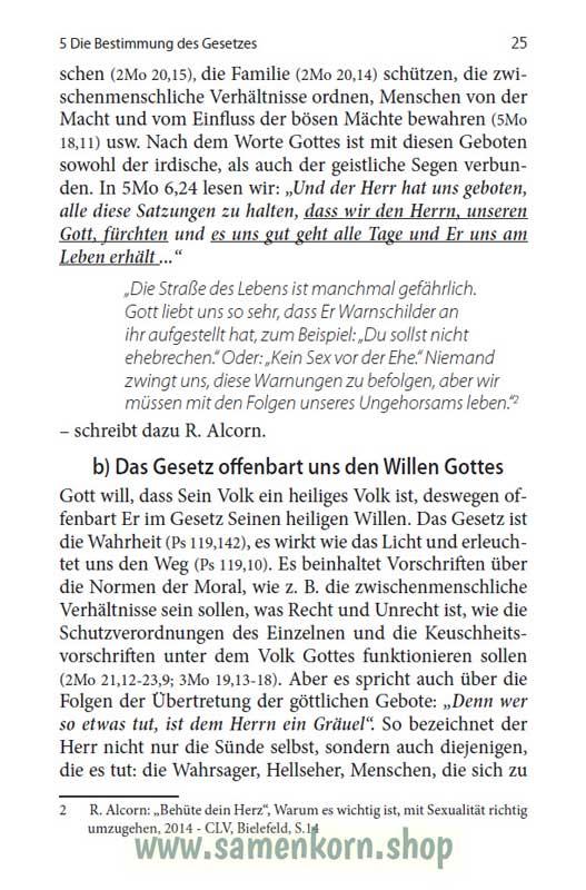 Das Gesetz und die Gnade / Buch