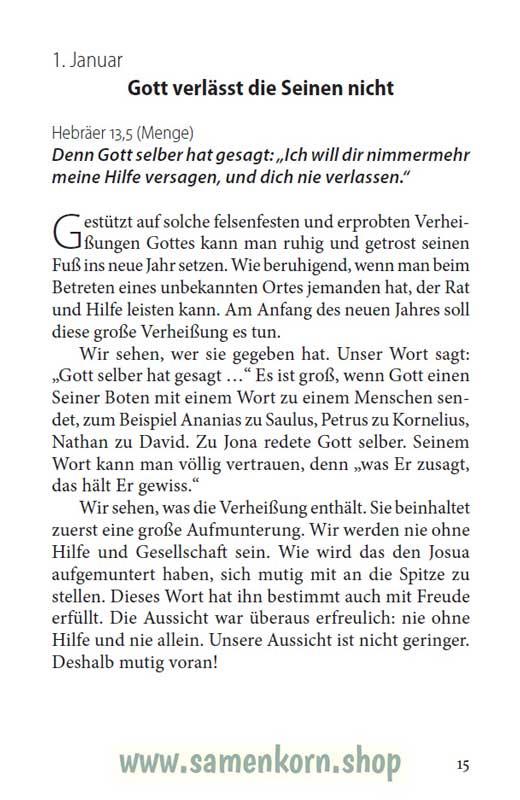 Brocken vom Lebensbrot / Andachtsbuch