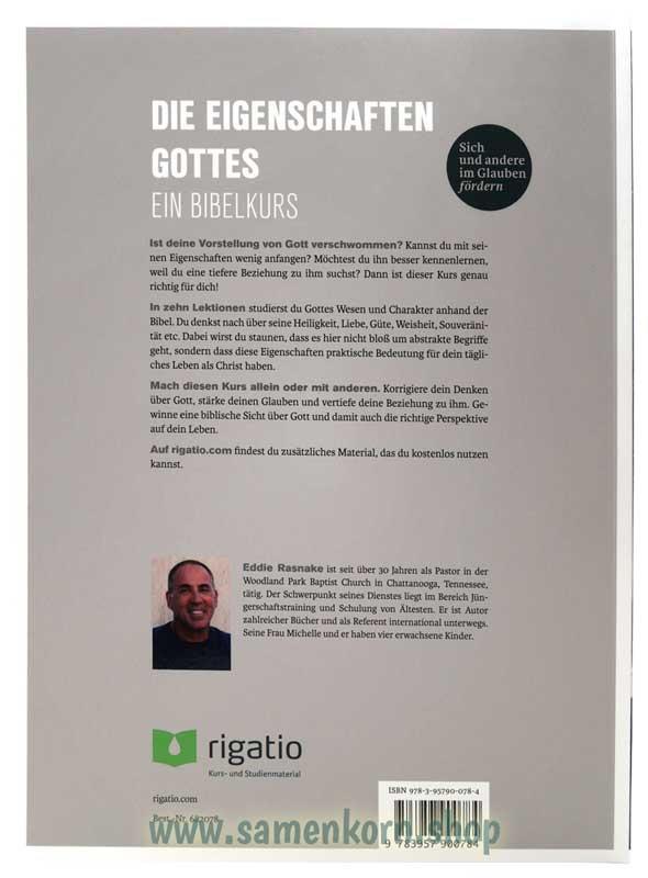 Die Eigenschaften Gottes / Buch