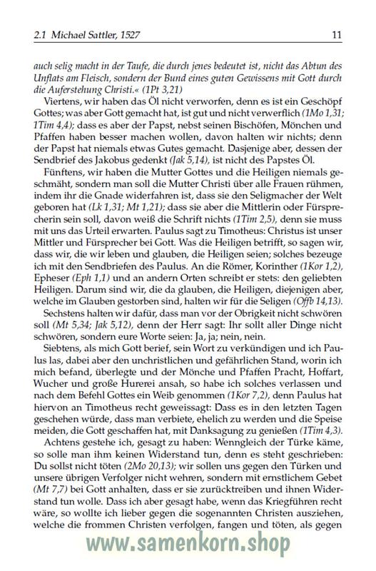Sei getreu bis in den Tod / Buch