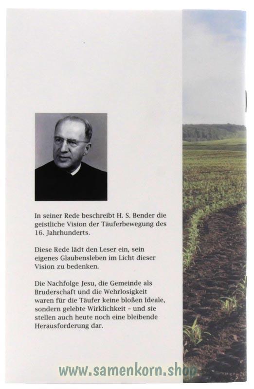 Die Vision der Täufer / Buch