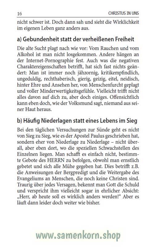 Christus in uns und durch uns / Buch