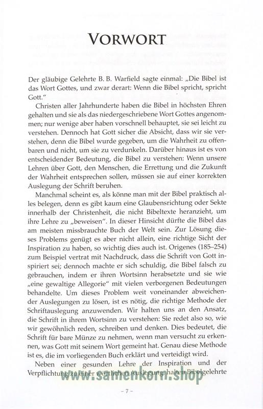 Grundlagen der Schriftauslegung / Buch