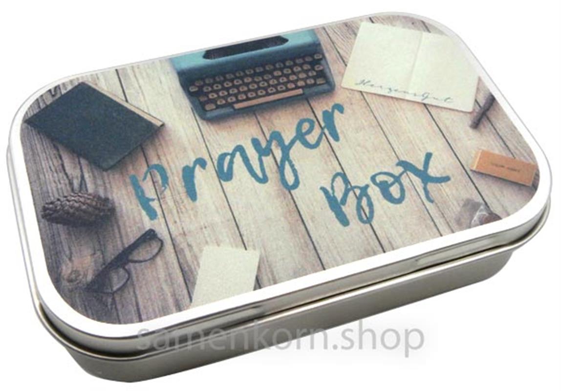 Prayerbox "Schreibmaschine - type´n write"