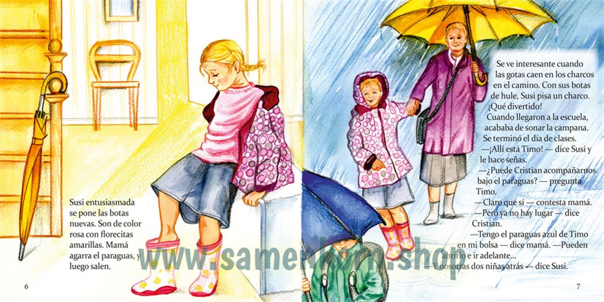 El paraguas, Der Regenschirm, spanisch / Heft 10