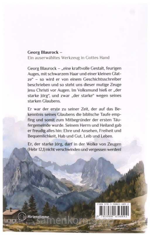 Georg Blaurock - Ein auserwähltes Werkzeug in Gottes Hand / Buch