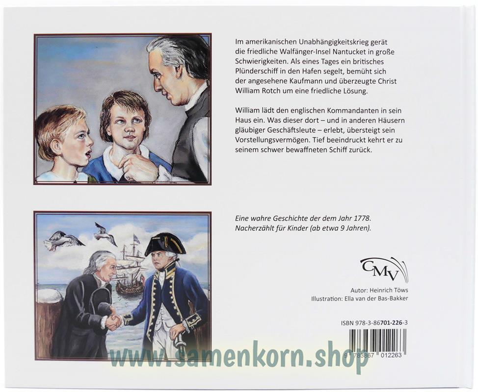 William Rotch - der Friedensstifter / Buch