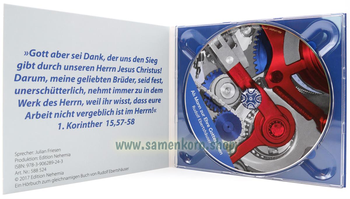 Als Mann zur Ehre Gottes leben / MP3-Hörbuch