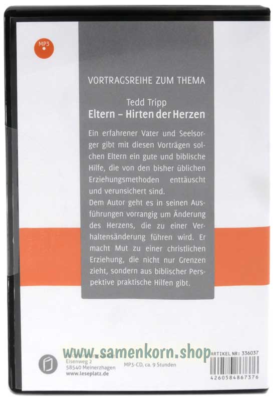 Eltern - Hirten der Herzen / MP3- Vortrag