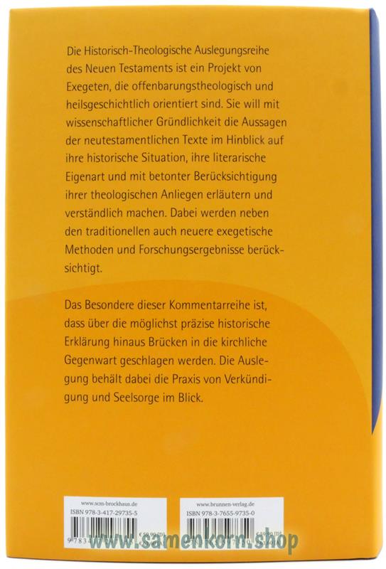 Der Brief des Paulus an die Römer, Kapitel 6-16 / Buch