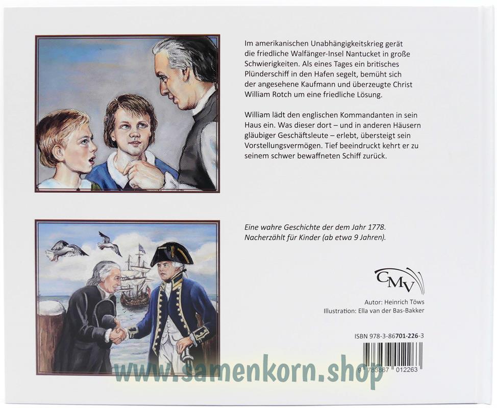 William Rotch - der Friedensstifter / Buch