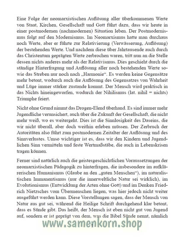 Unsere Kinder und der Zeitgeist / Heft