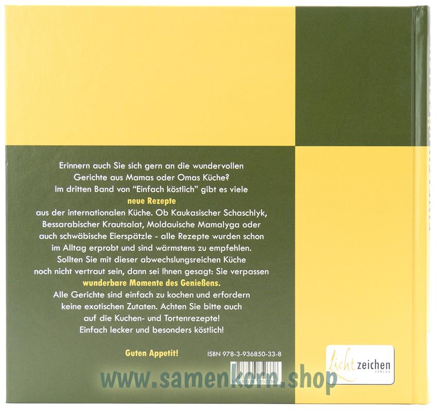 Einfach köstlich, Band 3 / Buch