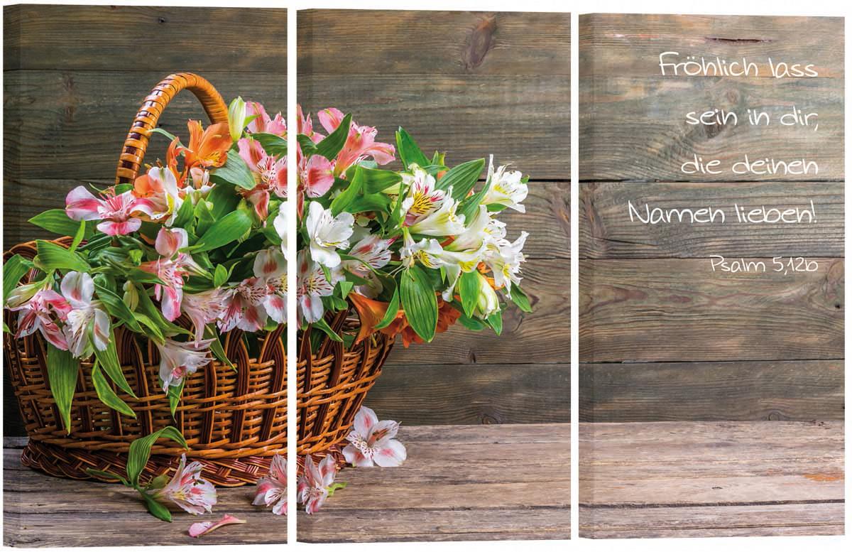 Bild "Blumen im Korb"