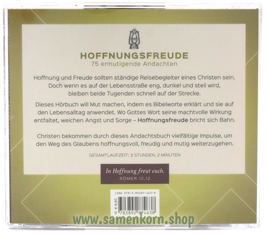 Hoffnungsfreude / MP3-Hörbuch