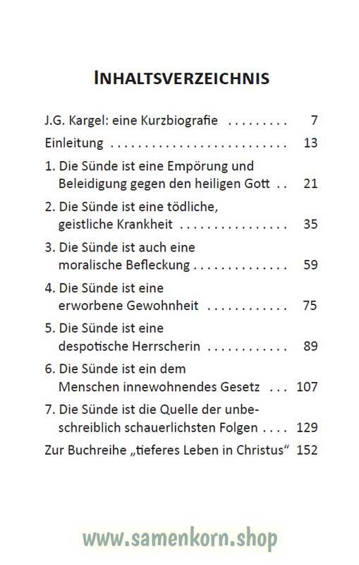 Die Sünde, das Übel aller Übel in dieser Welt / Buch