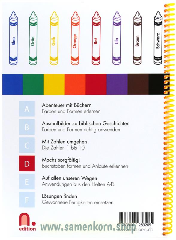 Machs sorgfältig! / Heft D