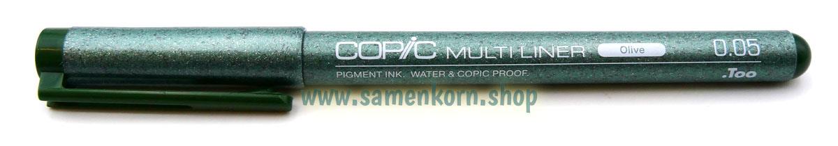 Bibel-Pigment-Ink, COPIC-Multiliner - 4-Farbenset (blau, rot, grün, schwarz)