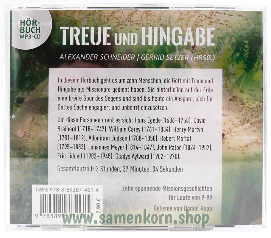 Treue und Hingabe / MP3-Hörbuch