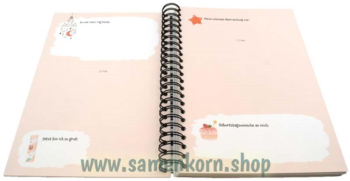 Fotobuch - Meine Geburtstage / Spiralblock