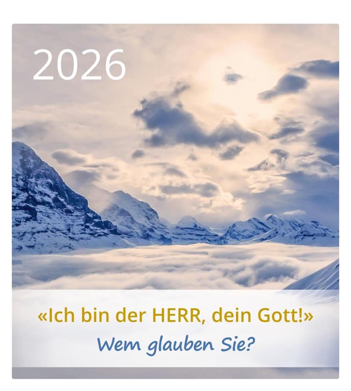 Ich bin der Herr, dein Gott / Kalender 2026