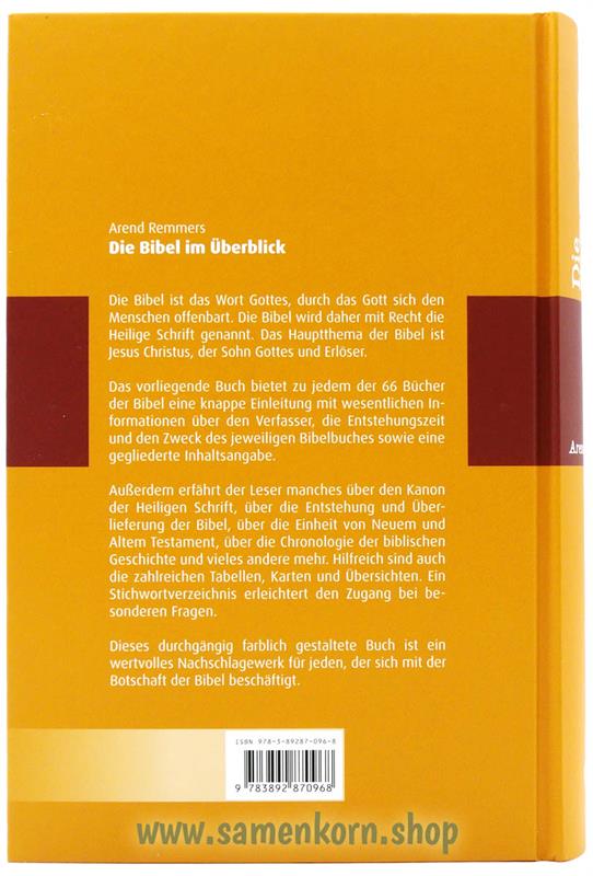 Die Bibel im Überblick / Buch