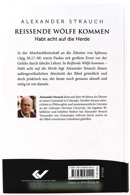 Reissende Wölfe kommen / Buch