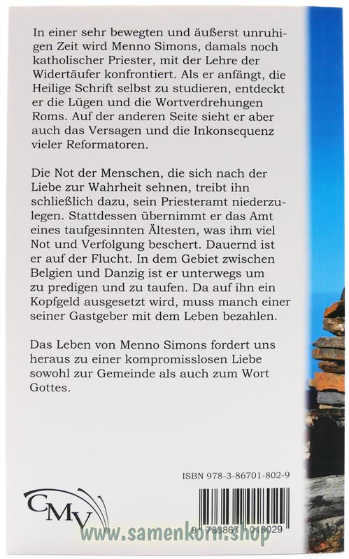 Menno Simons' Lebenswerk / Buch