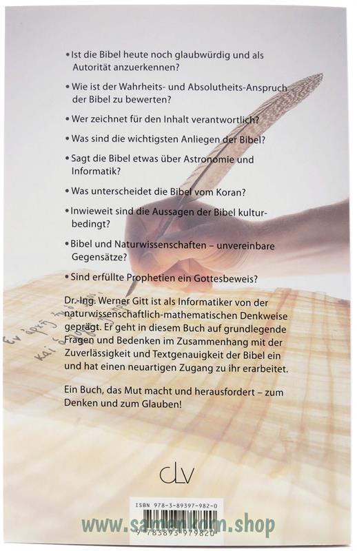 So steht´s geschrieben / Buch