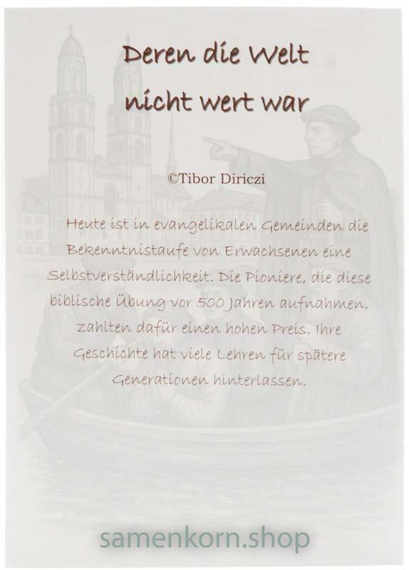 Deren die Welt nicht wert war / Buch