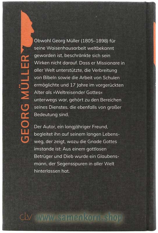 Georg Müller / Niemals enttäuscht / Buch