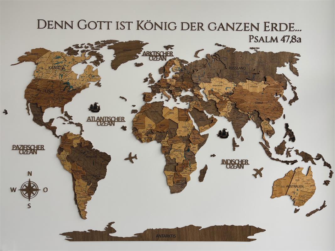 Weltkarte 160*100