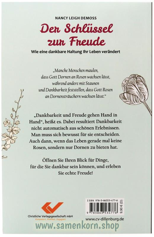 Der Schlüssel zur Freude, Paperback / Buch