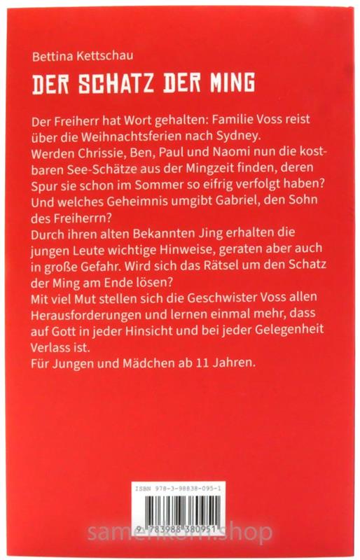 Der Schatz der Ming / Buch