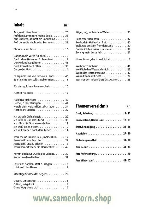 Lobt froh den Herrn / Partiturenheft / Noten