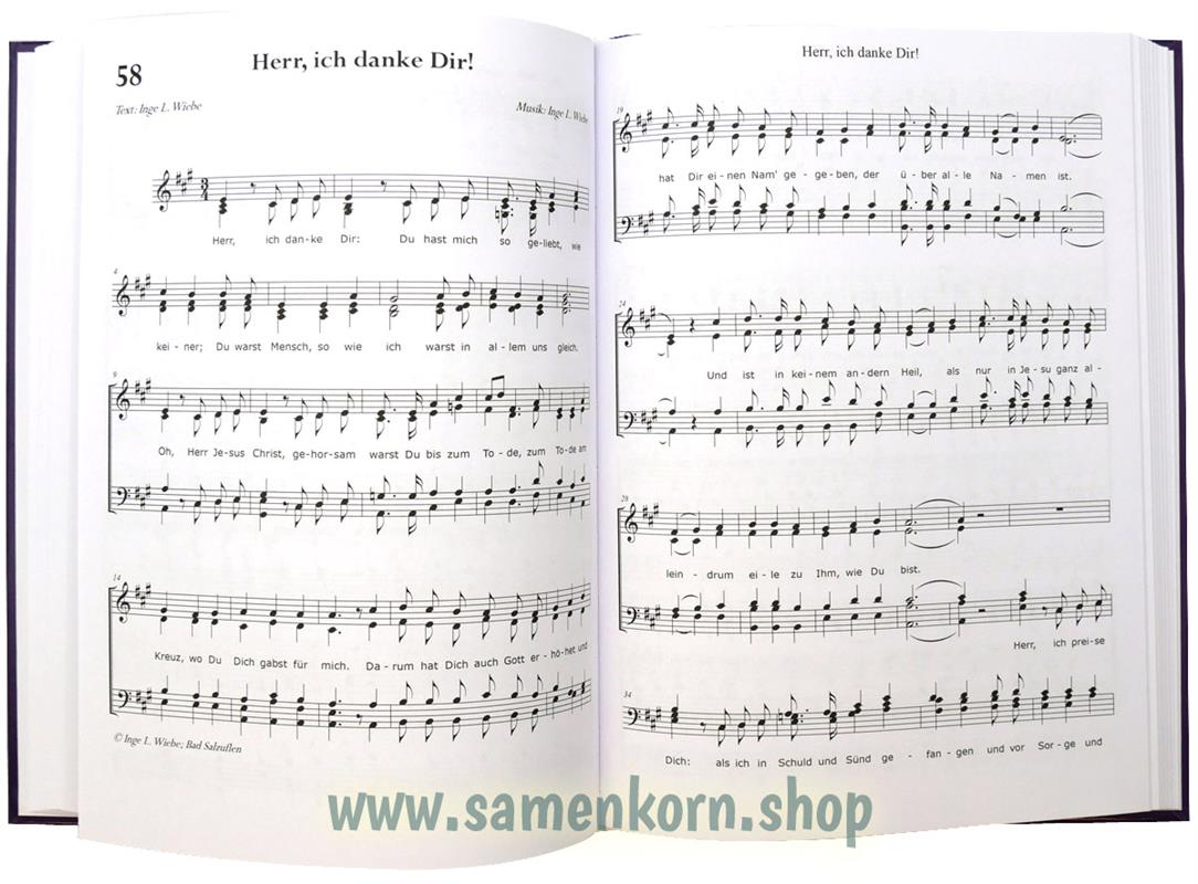 Soli Deo Gloria / Notenbuch