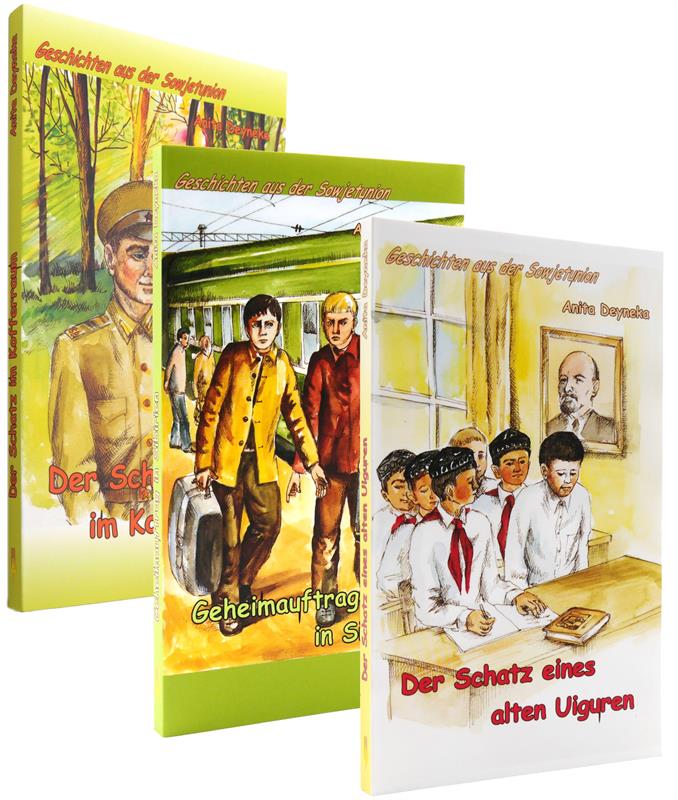 Set: Der Schatz im Kofferraum / Geheimauftrag  in Sibirien / Der Schatz eines alten Uiguren