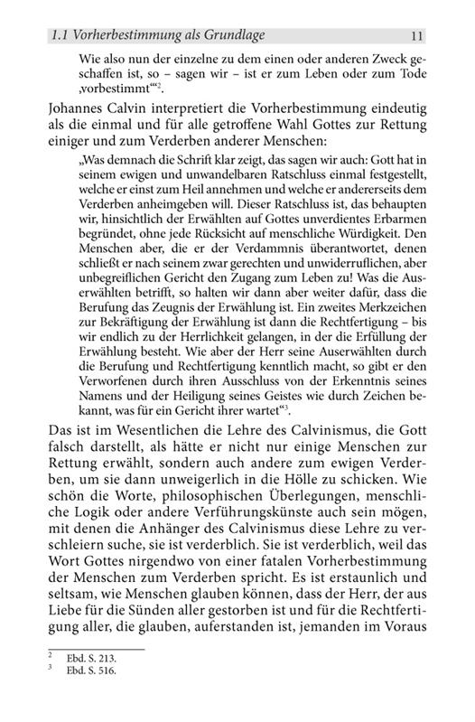 Calvinismus hinterfragt / Buch