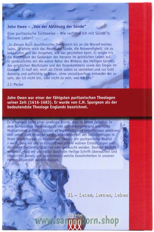 Von der Abtötung der Sünde / Buch