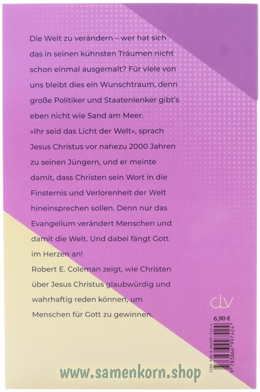 Des Meisters Plan der Evangelisation/ Buch