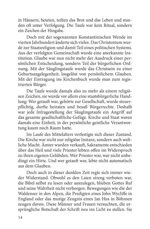 Mutiger Glaube