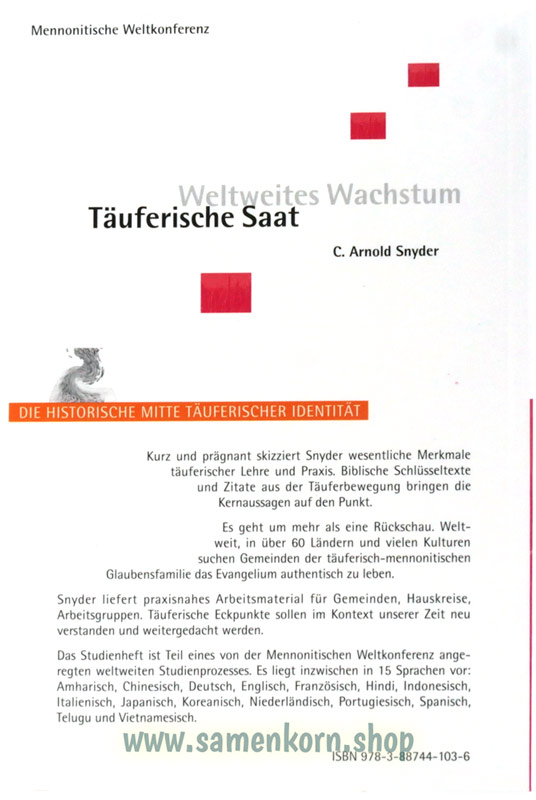Mennonitisches-Buchpaket