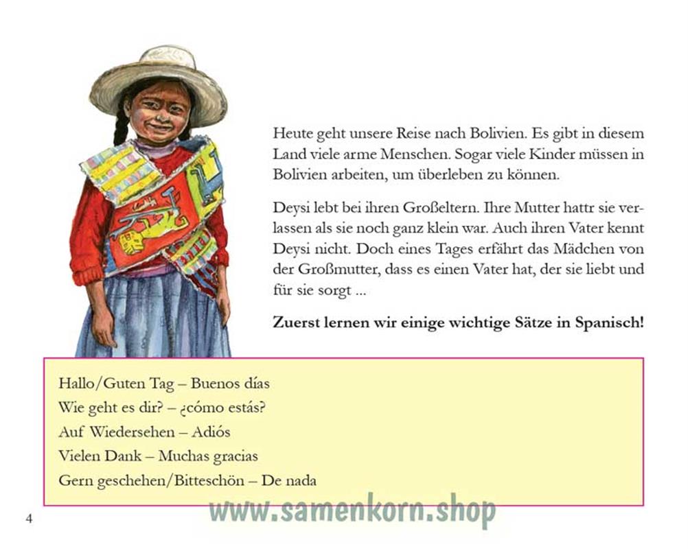 Ein liebender Vater - Kinder in Bolivien / Heft