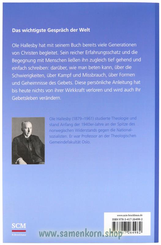 Vom Beten / Eine kleine Schule des Gebets / Buch