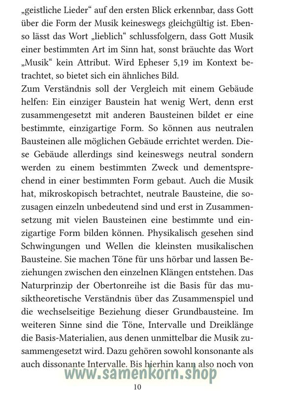 Moderne christliche Musik erkennen / Buch