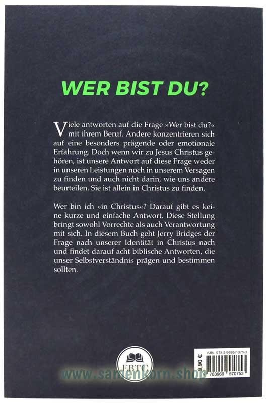 Wer bin ich? Meine Identität in Christus / Buch