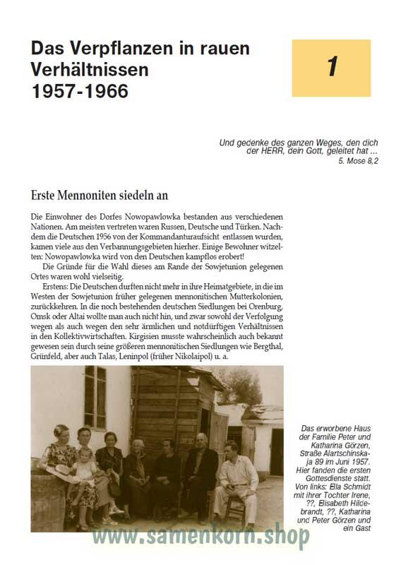 Wunderbar geführt. 50 Jahre der Gemeinde Nowopawlowka / Buch